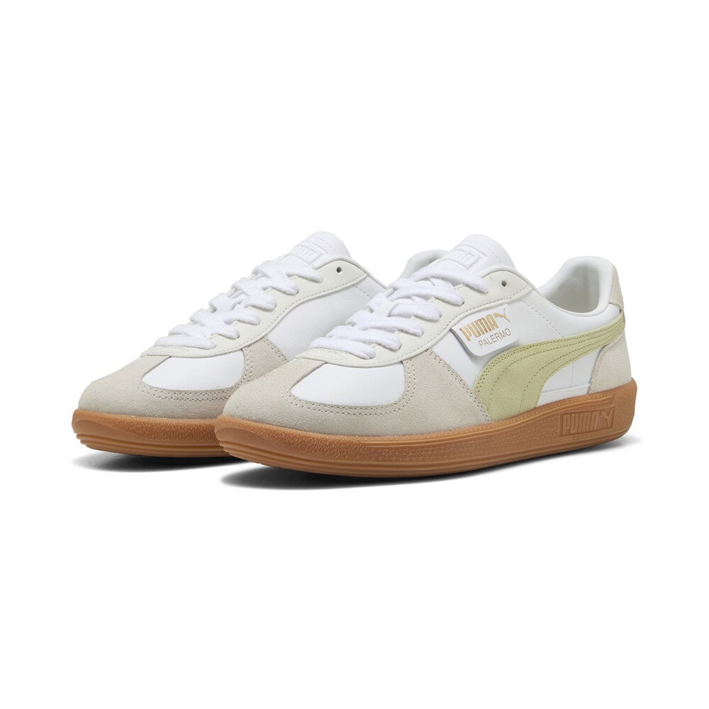 Puma Palermo "Puma White Pistachio Green" [396464-18]