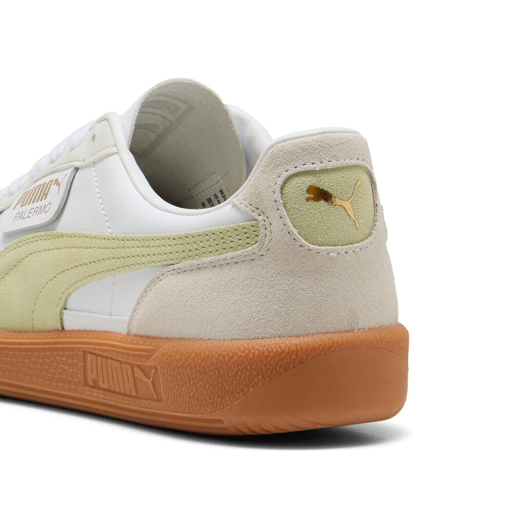 Puma Palermo "Puma White Pistachio Green" [396464-18]