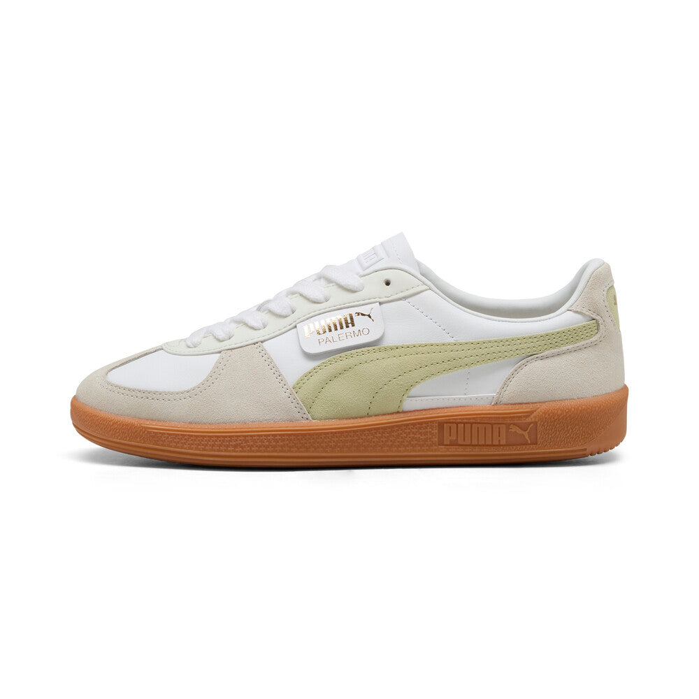 Puma Palermo "Puma White Pistachio Green" [396464-18]