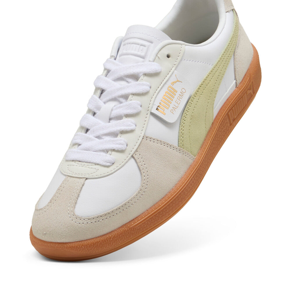 Puma Palermo "Puma White Pistachio Green" [396464-18]
