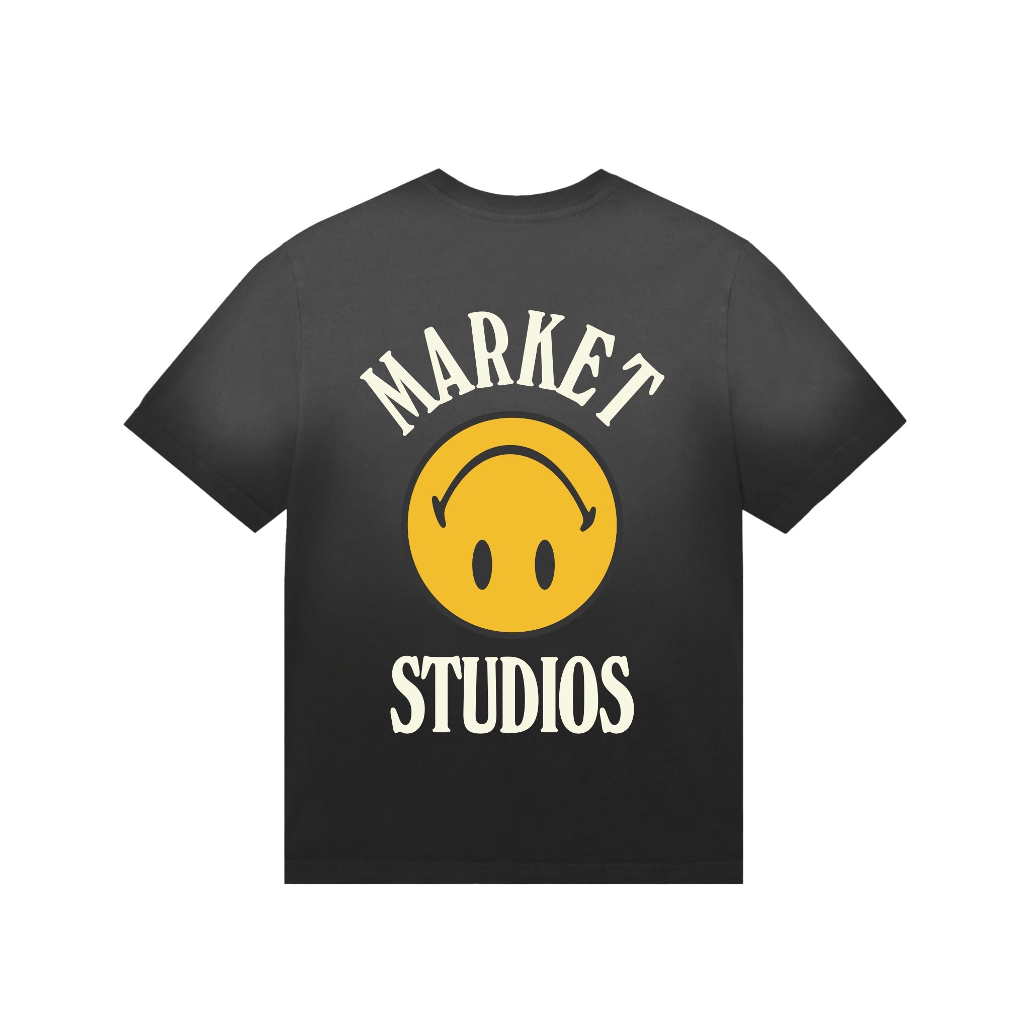 Market Smiley Lockup T-Shirt "Jet-Black"