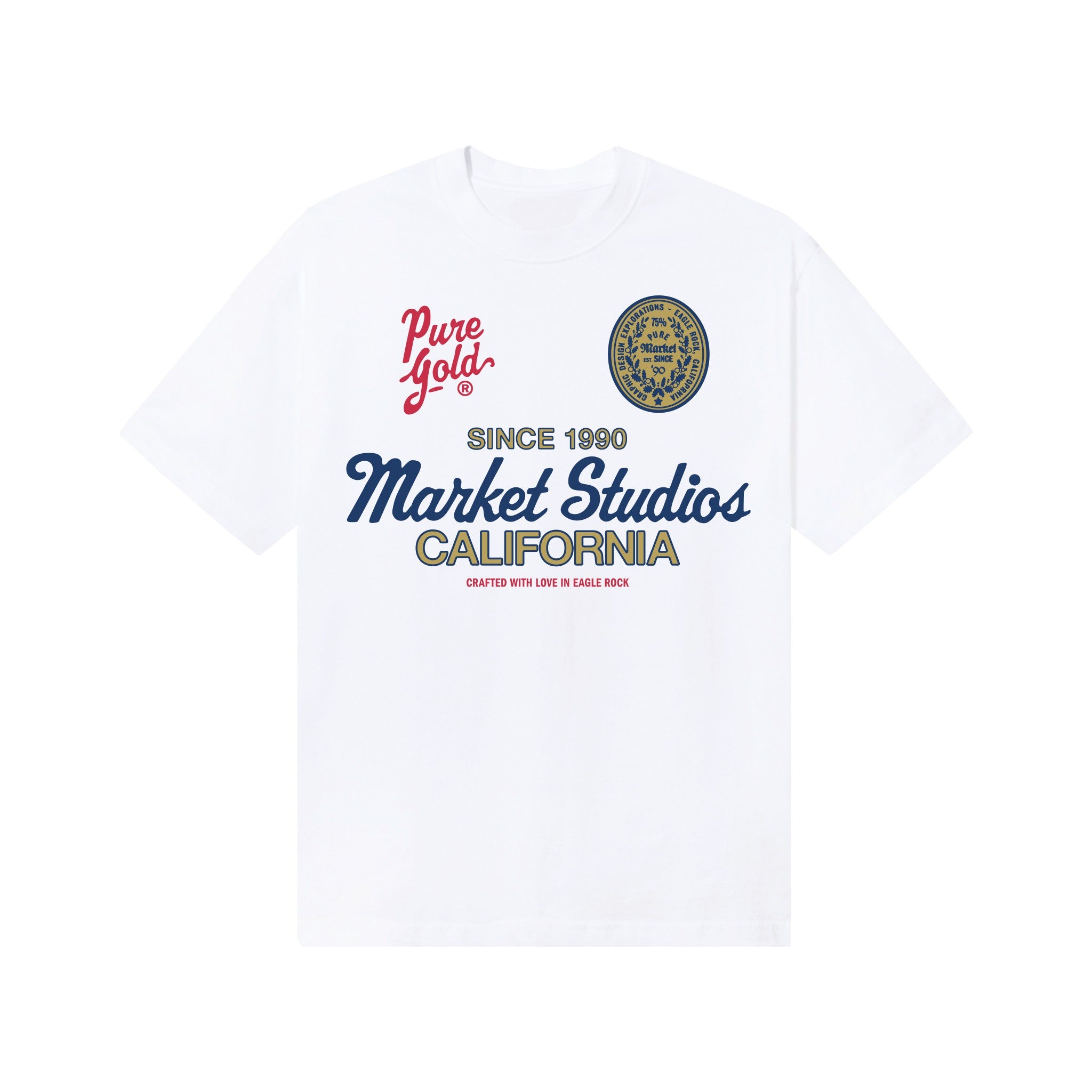 Market Pure Gold T-Shirt "White"