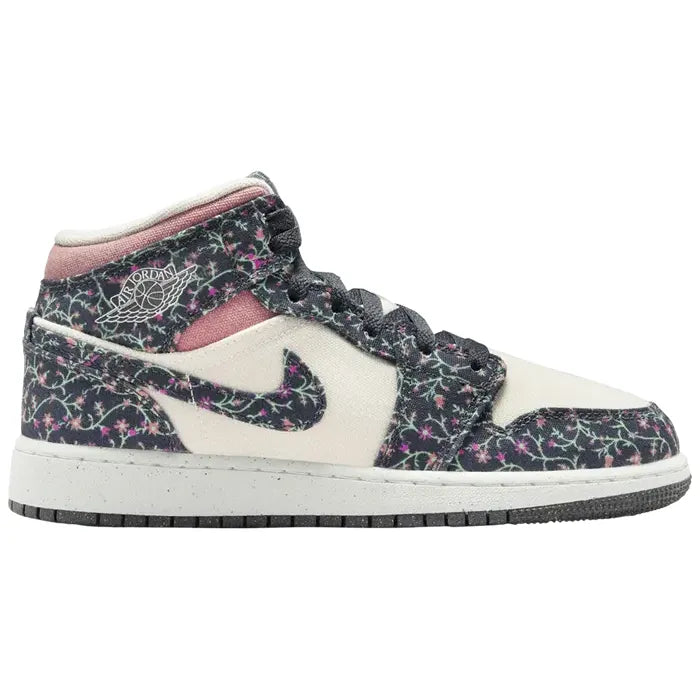 AJ1 Mid (GS) "Floral" [FJ3451-001]