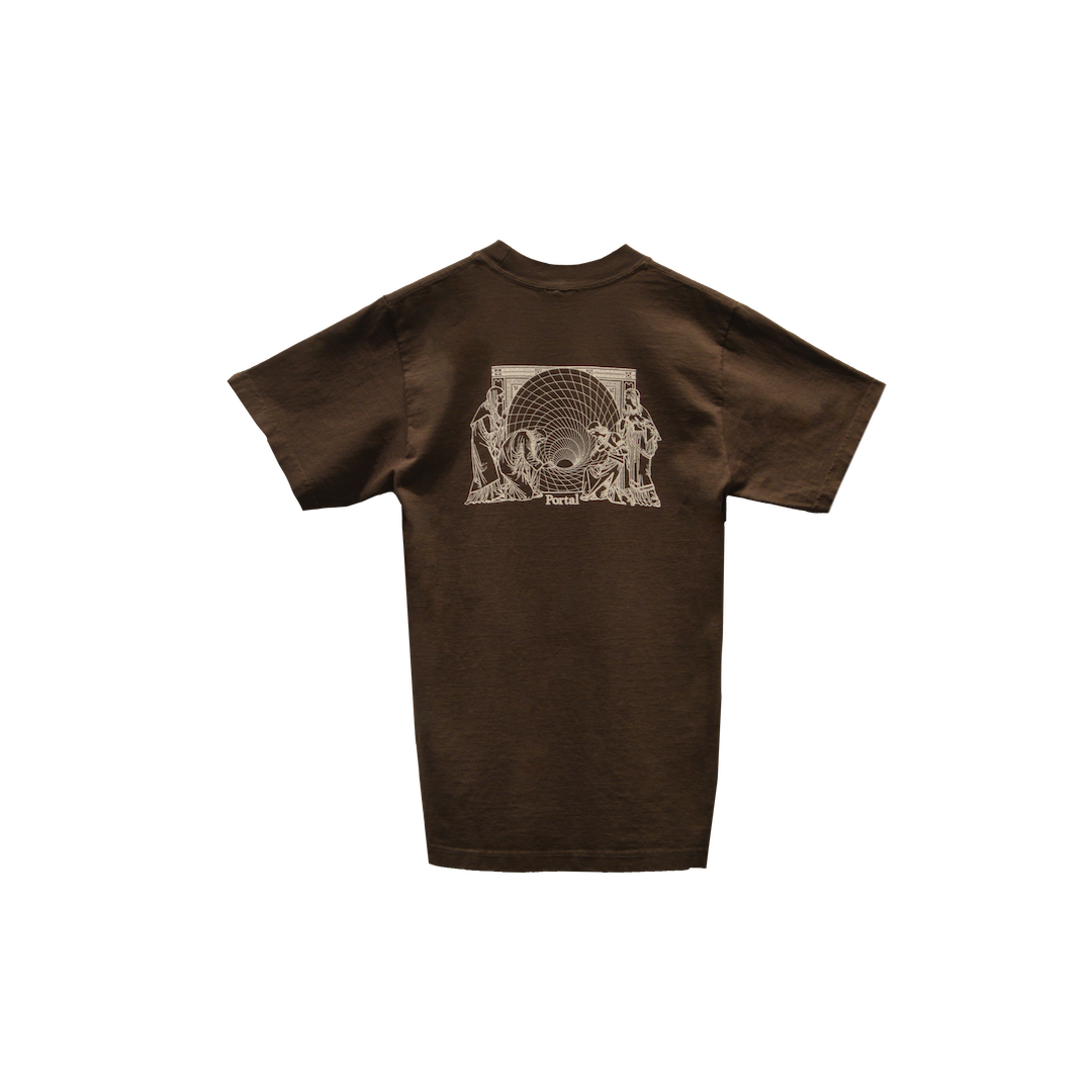 Portal Lithograph Tee "mocha"