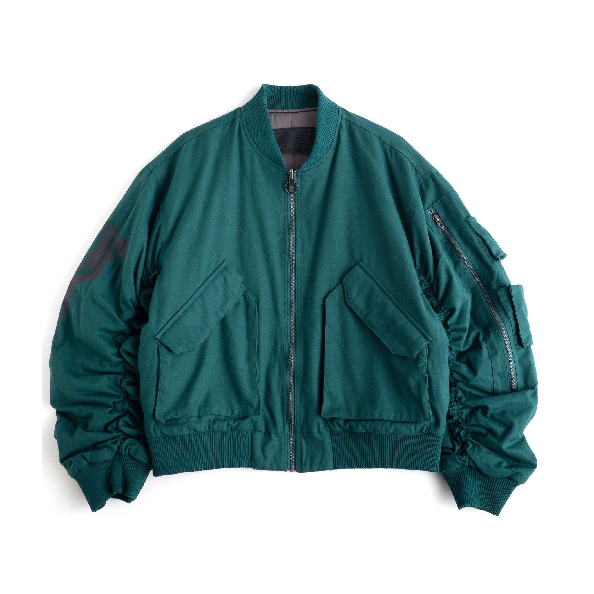 Jungles All the Flowers Reversible Bomber
