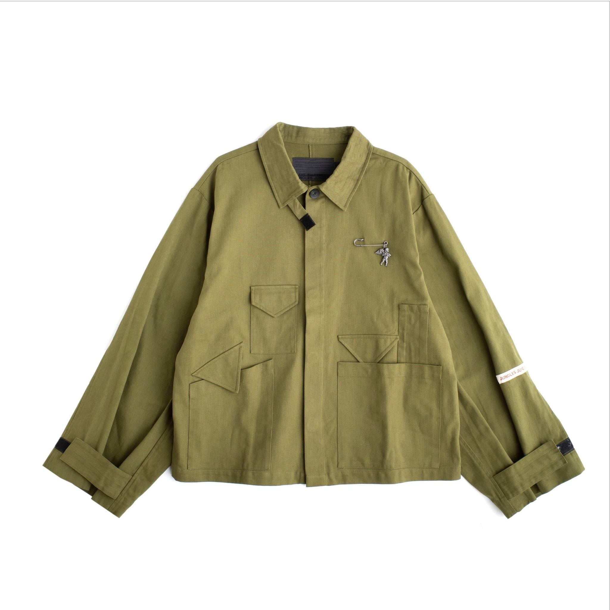 Jungles Pockets Boxy Jacket