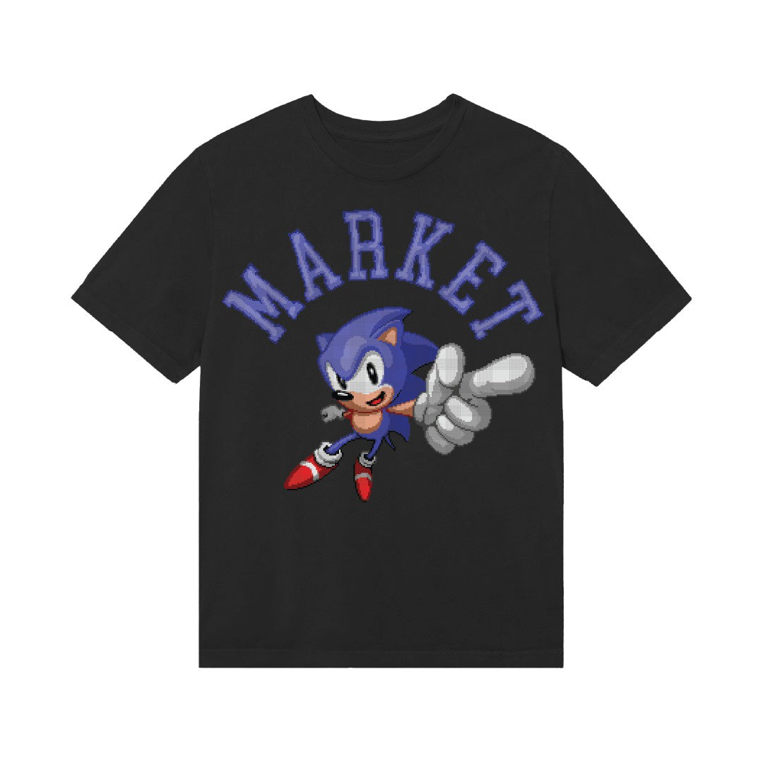 Market x Sonic No 1 T-Shirt "Black"