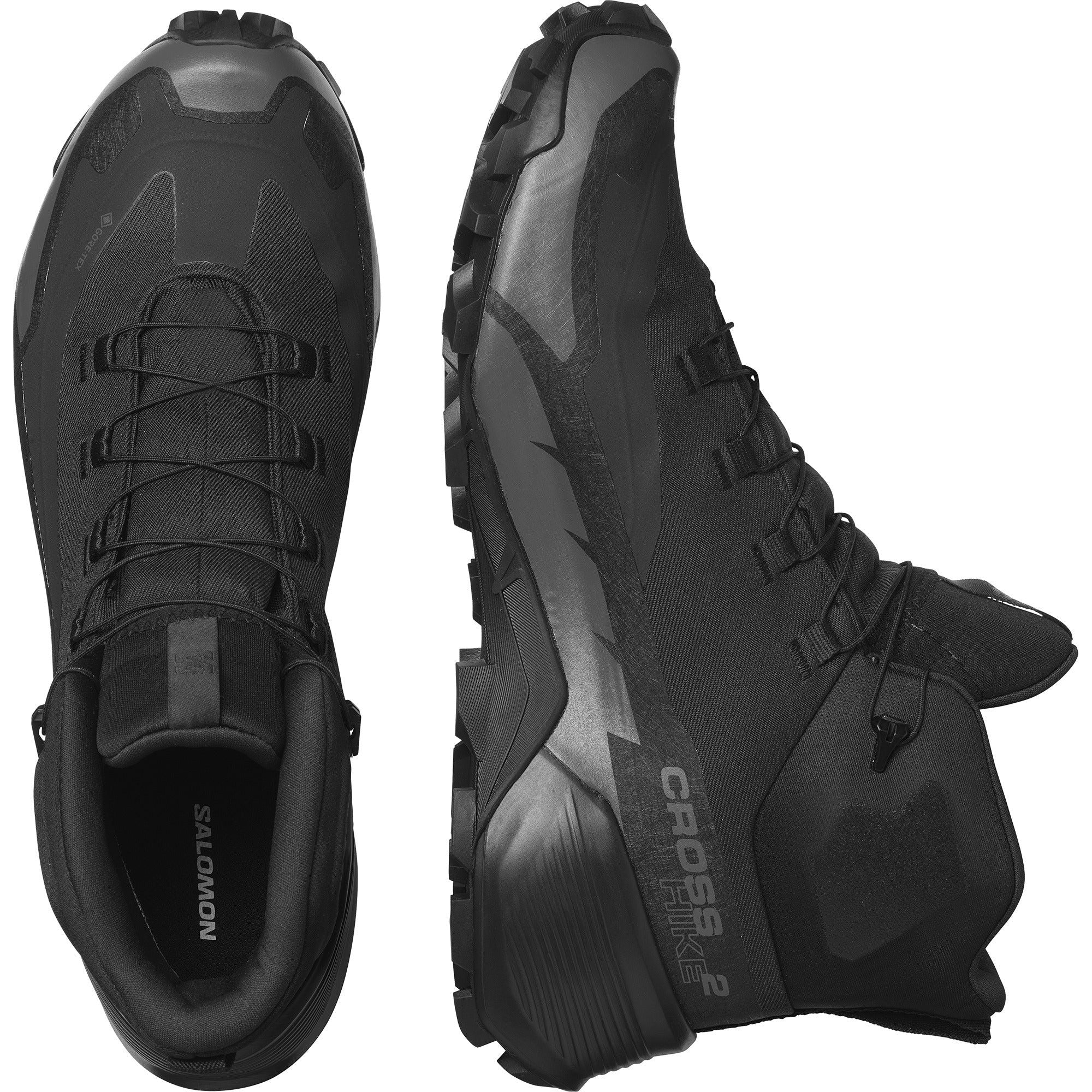 Salomon Cross Hike Mid GTX 2 "black black magnet"