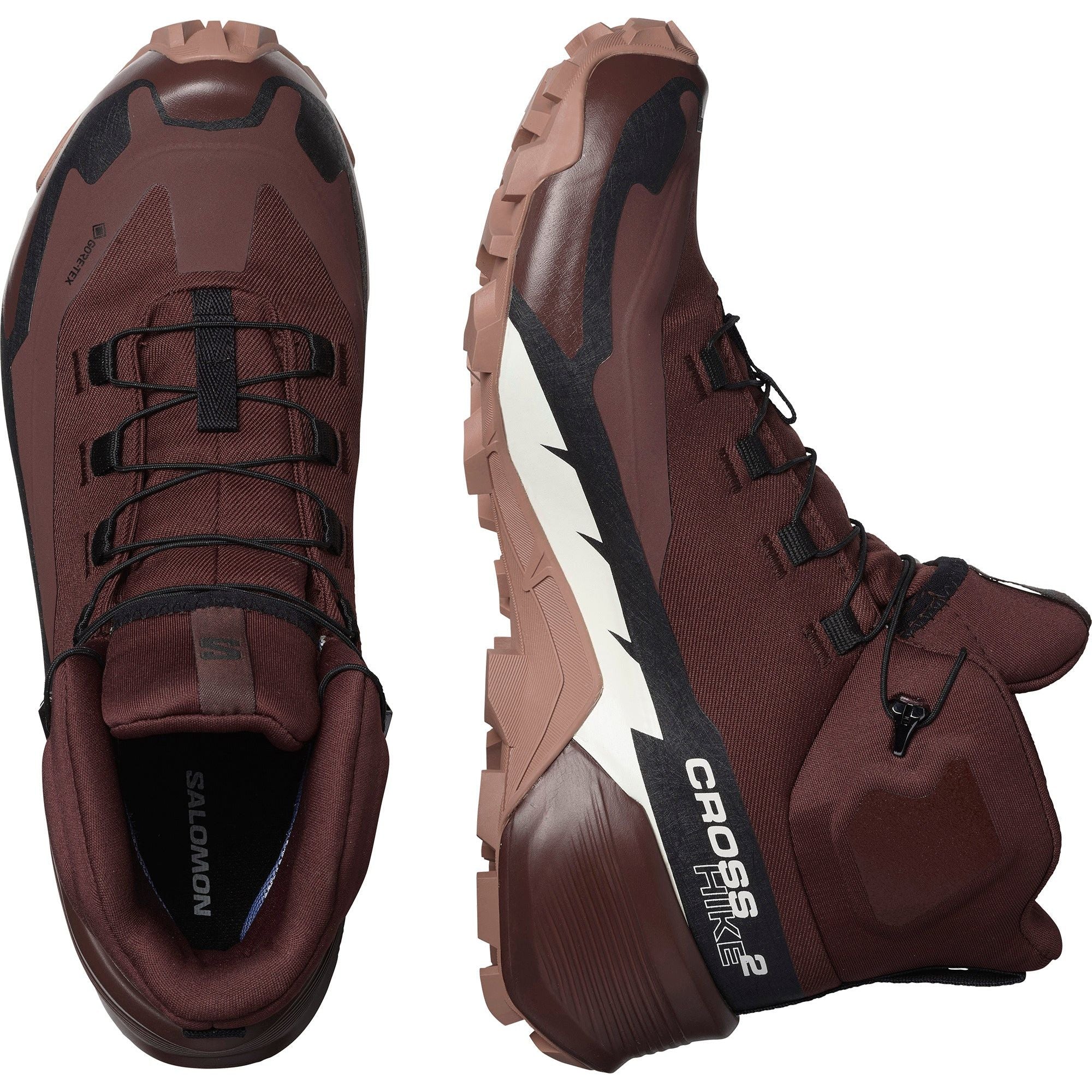 Salomon Cross Hike Mid GTX 2 (W) "bitter chocolate mocha mousse vanilla ice"