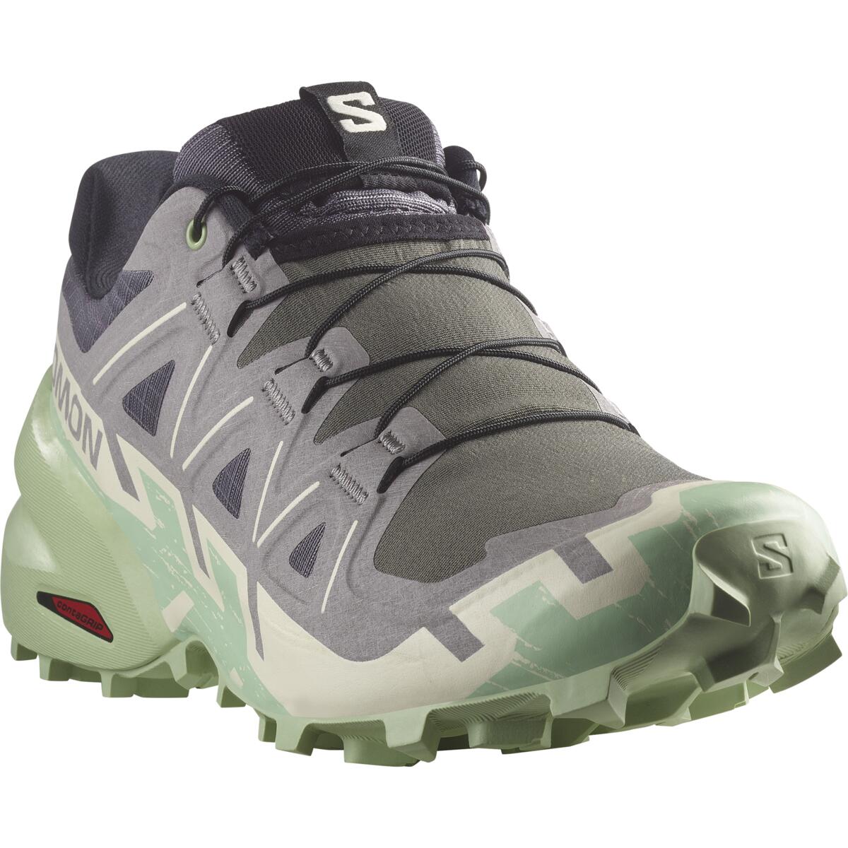 Salomon Speedcross 6 (W) "castlerock | vanilla ice | smoke green" [L47582000]