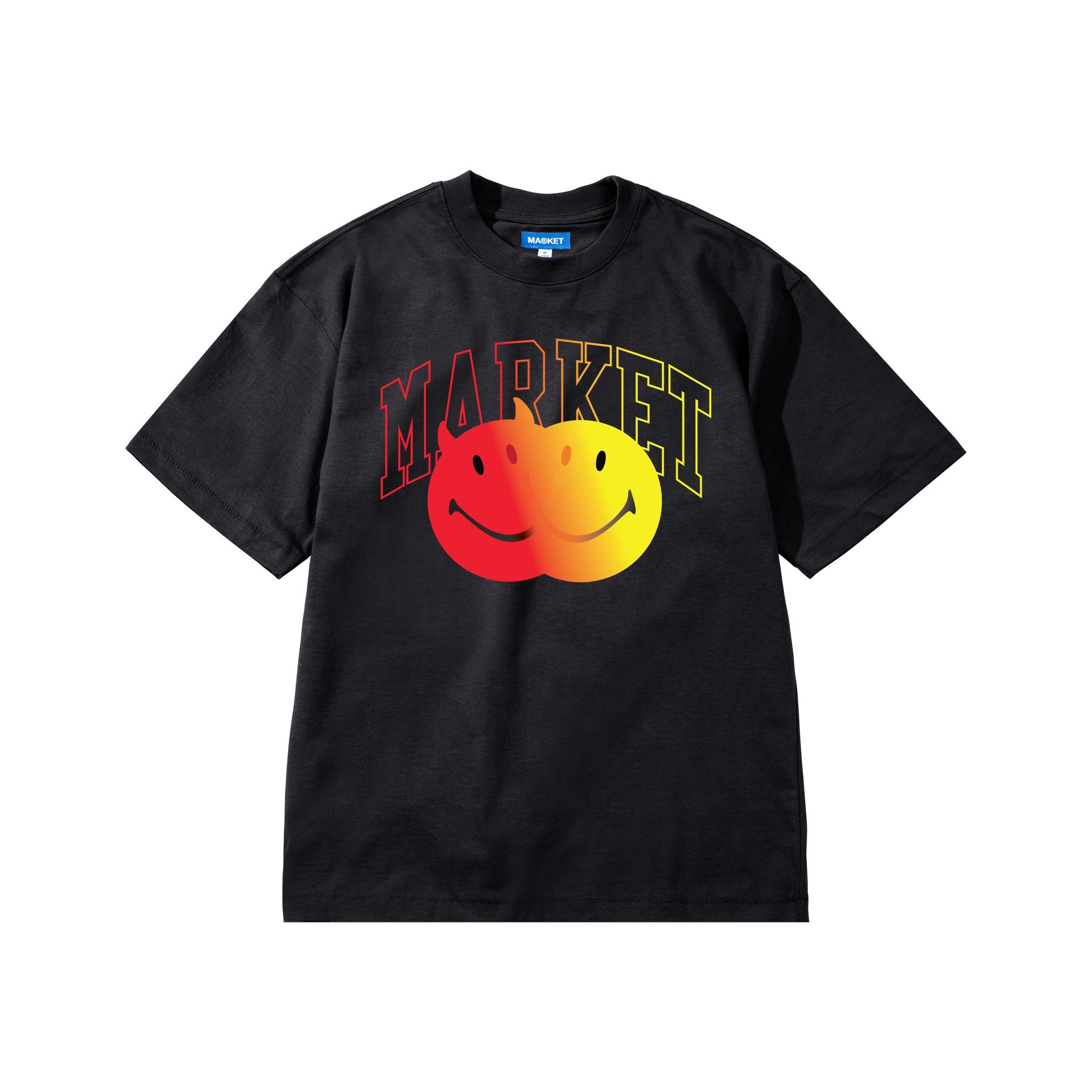 Market Smiley Good and Evil T-Shirt