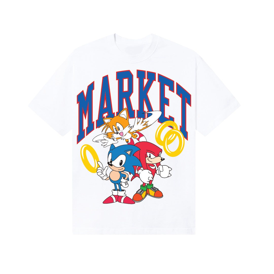 Market x Sonic Group T-Shirt "White"