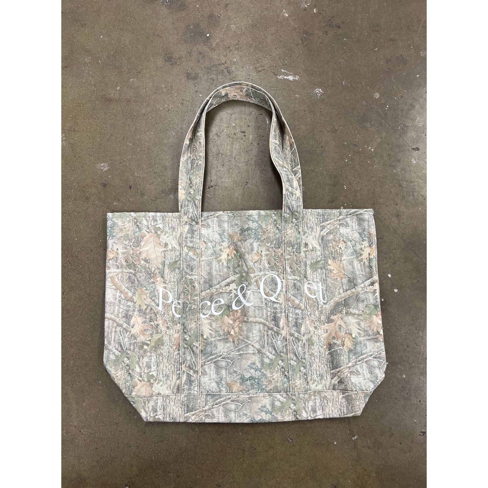MoPQ Wordmark Camo Tote Bag