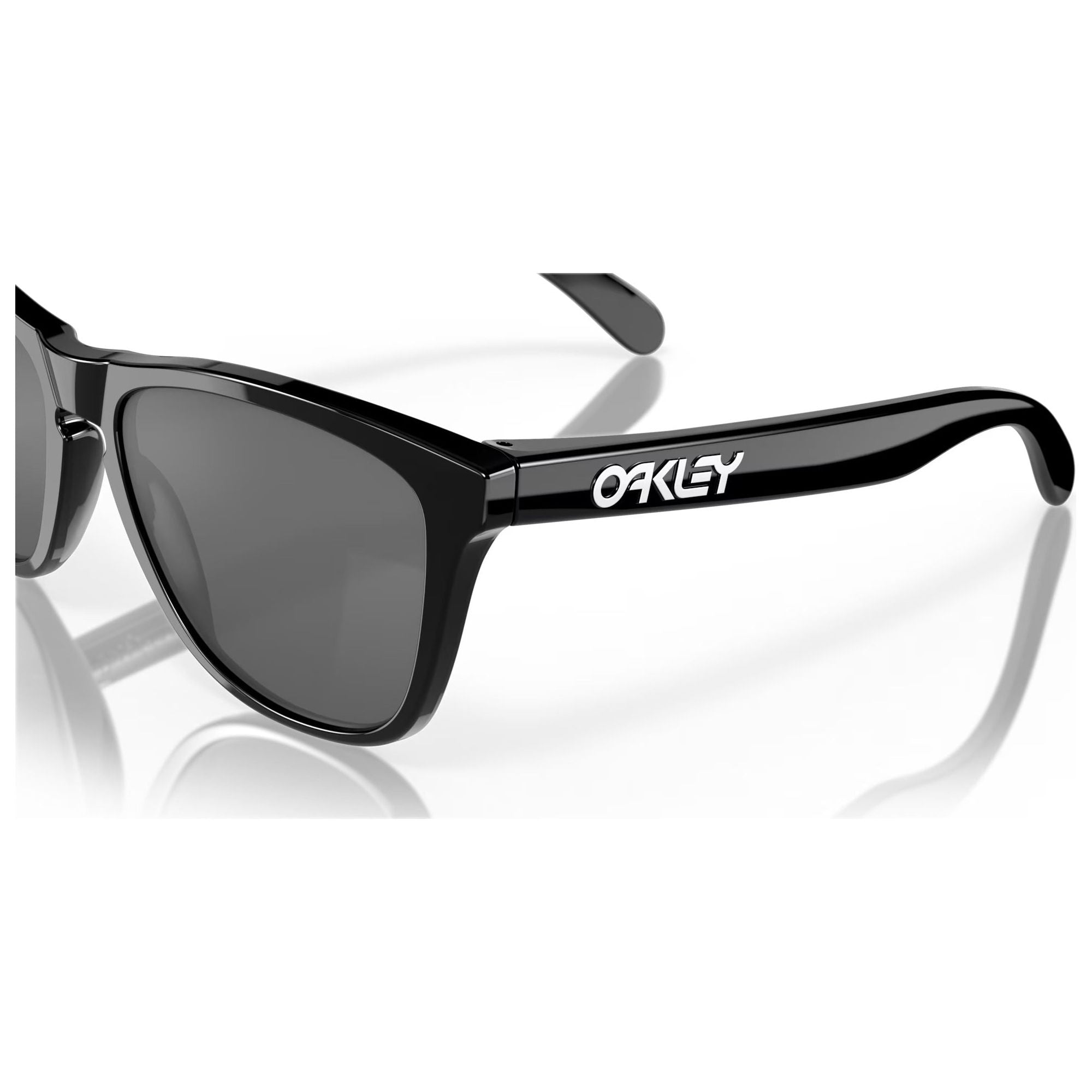 Oakely Frogskins "polished black | PRIZM black iridium"