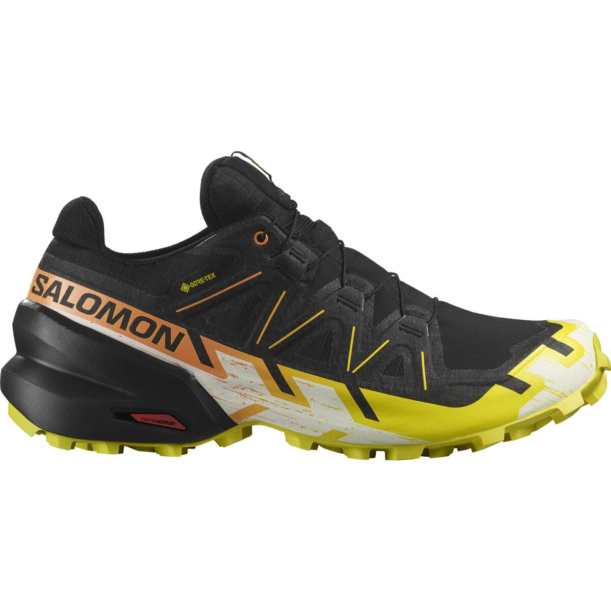 Salomon Speedcross 6 GTX "black sulfur spring bird of paradise"